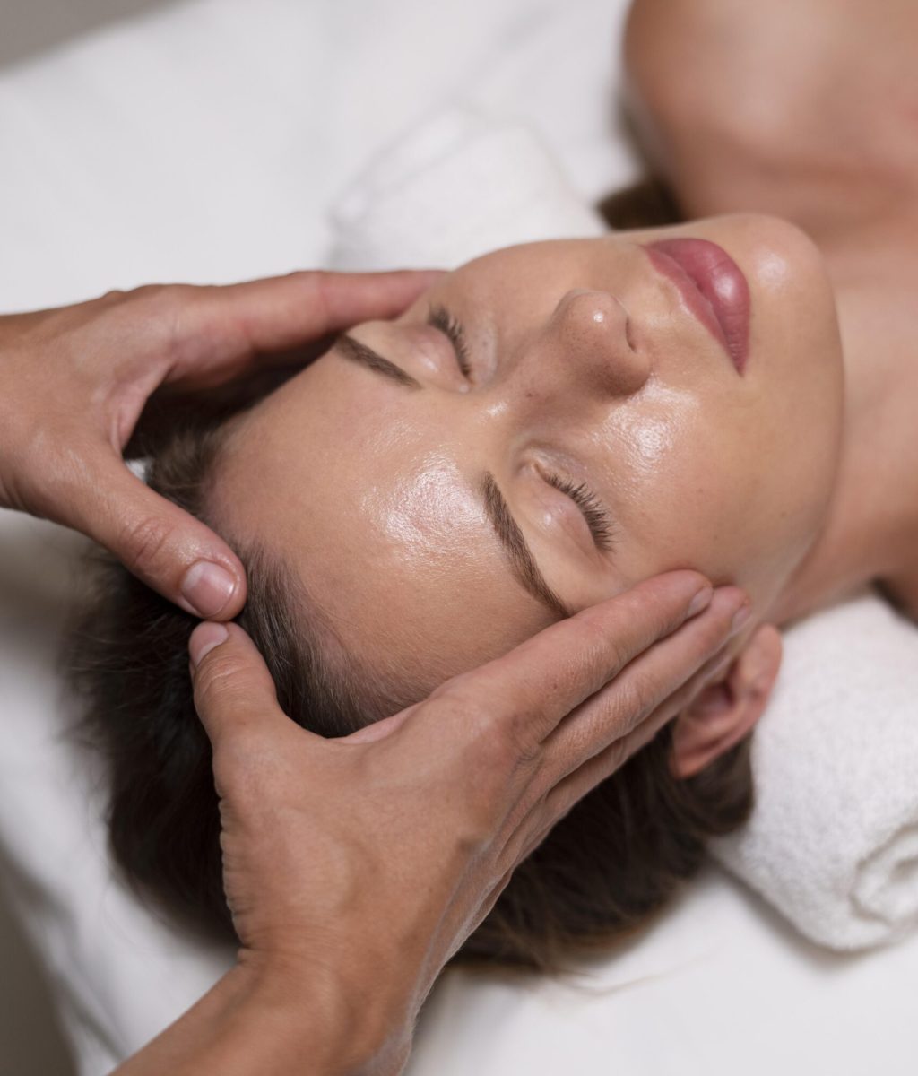 relaxed-woman-getting-massage-close-up